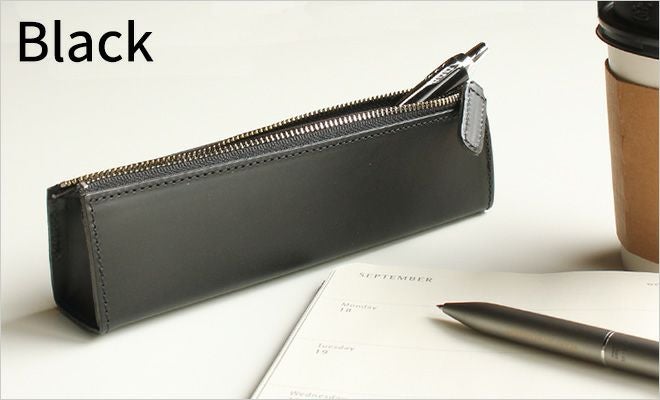 イタリアンレザーペンケース[小]【名入れ 無料】 通販 文房具の和気文具