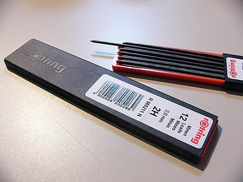 ロットリング ROTRING ホルダー用替芯 通販 文房具の和気文具
