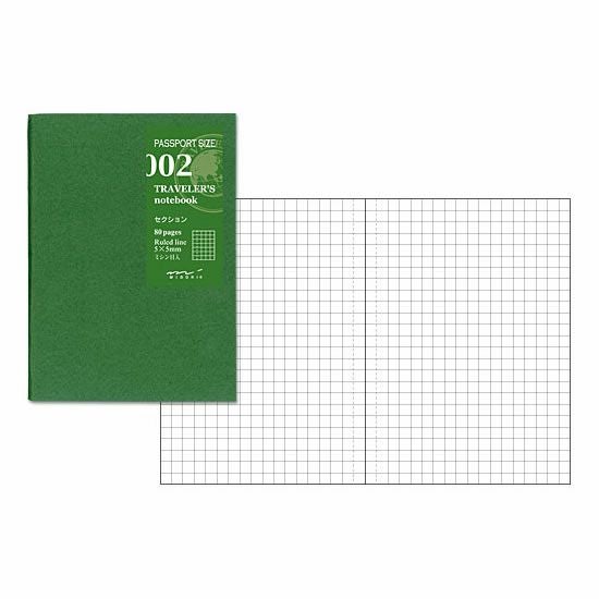 和気文具オリジナル トラベラーズノート パスポートサイズ用 下敷き