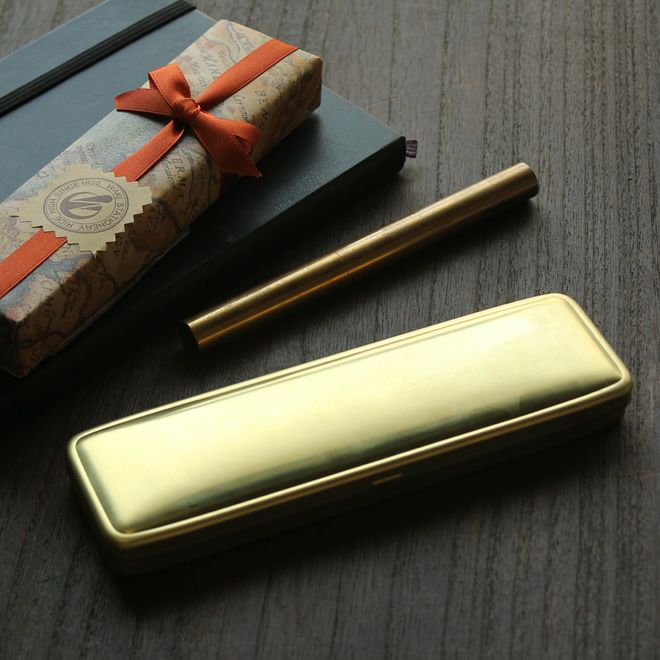 トラベラーズカンパニー TRAVELER'S COMPANY ブラス ペンケース 真鍮