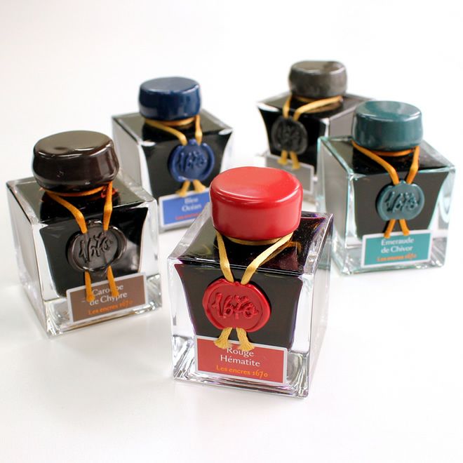 エルバン J.HERBIN アニバーサリーインク 1670 [金の微粒子入り