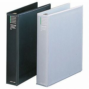 リヒトラブ カタログバインダー A4 S型 4穴 400枚収納可能 透明
