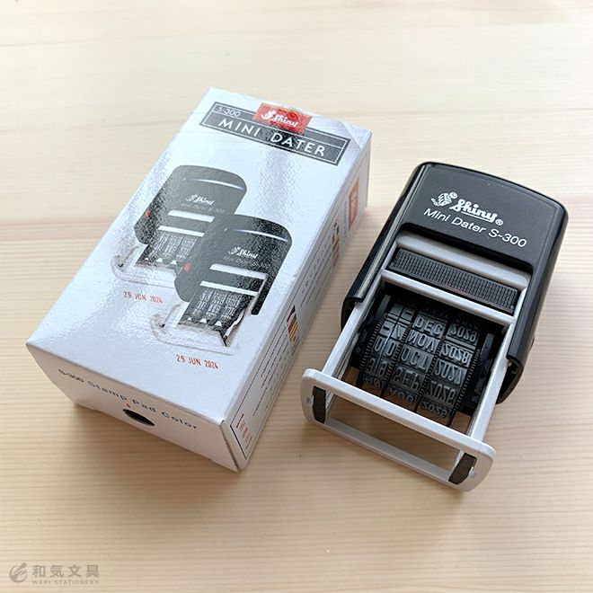 シャイニー Shiny Mini Dater[日付スタンプ] ◇ 通販 文房具の和気文具