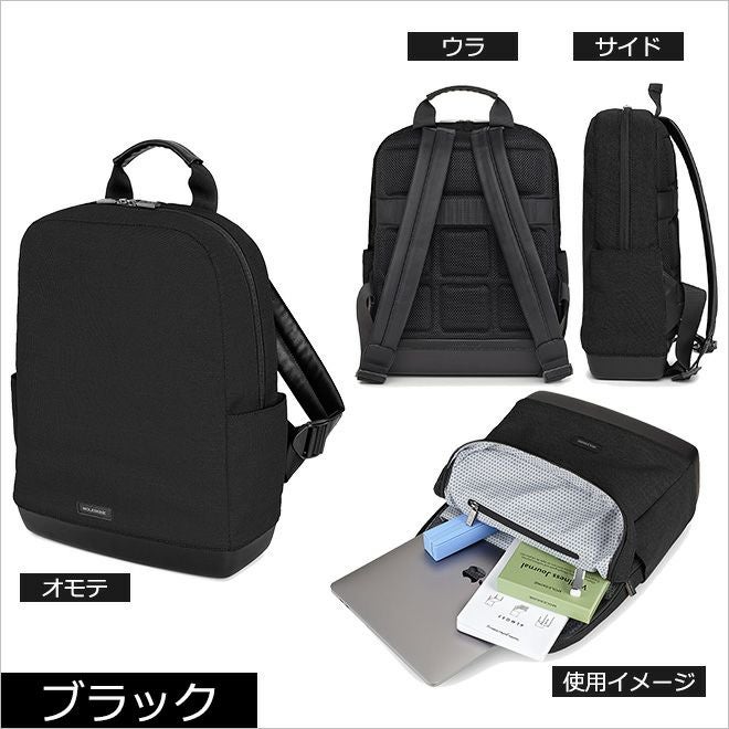 未使用 MOLESLINE バックパック ブラック ¥24420 モレスキン バック
