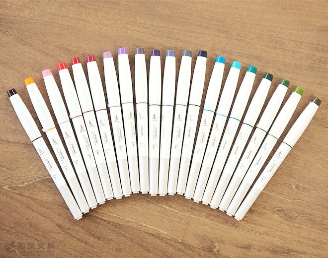 カラーペン】【筆ペン】 セーラー SAILOR 四季織マーカー 20色セット カラーペン】【筆ペン】 セーラー SAILOR 四季織マーカー 20色セット