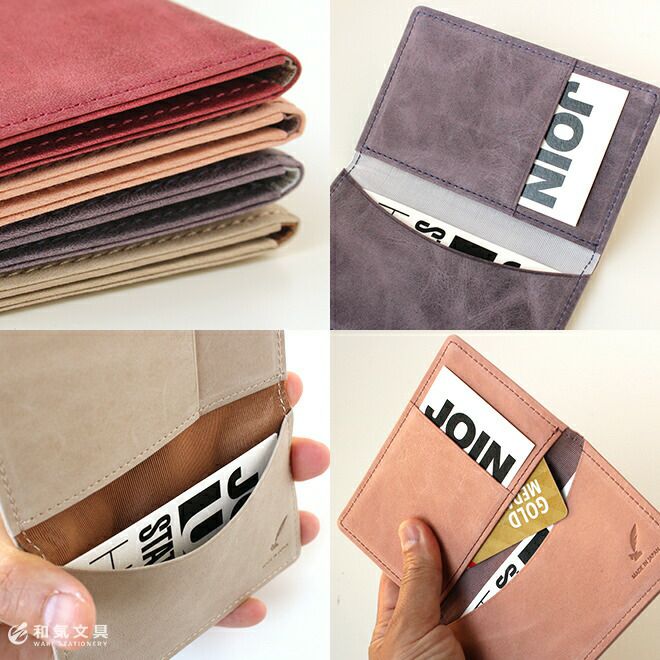 LEATHER COLLECTION 名刺入れ ホワイト LANVIN COLLECTION 【正規販売店】LANVIN SHEEP LEATHER 名刺入れ