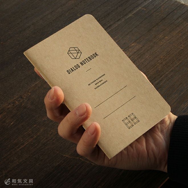 DIALOG NOTEBOOK ダイアログノート [3冊セット] ページ番号付 5mm方眼