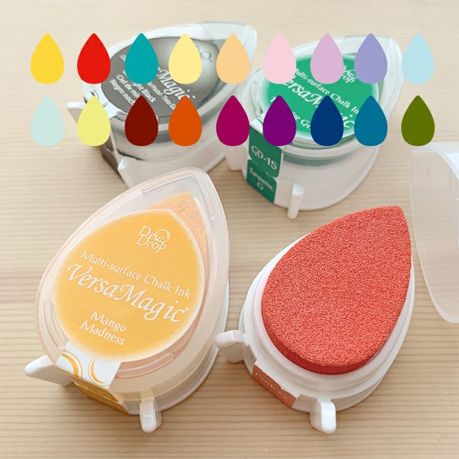 スタンプ台】 バーサマジック デュードロップ スタンプインク B