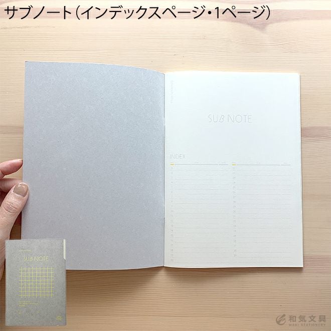 いろは出版 サニーノート用 サブミニノート コンテンツリフィル A5変形
