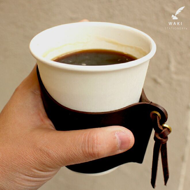 ショートサイズ 和気文具オリジナル STATIONERY＆COFFEE 本革コーヒー