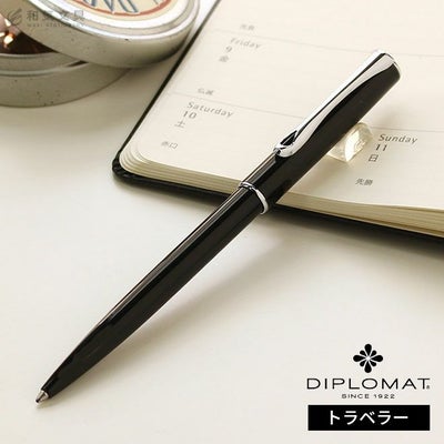 ディプロマット DIPLOMAT トラベラー ステンレススチール ゴールド 