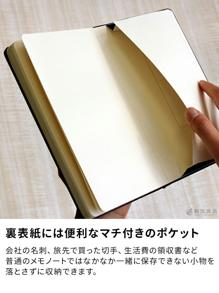 モレスキン スマートノートブック 横罫 ハードカバー ラージサイズ