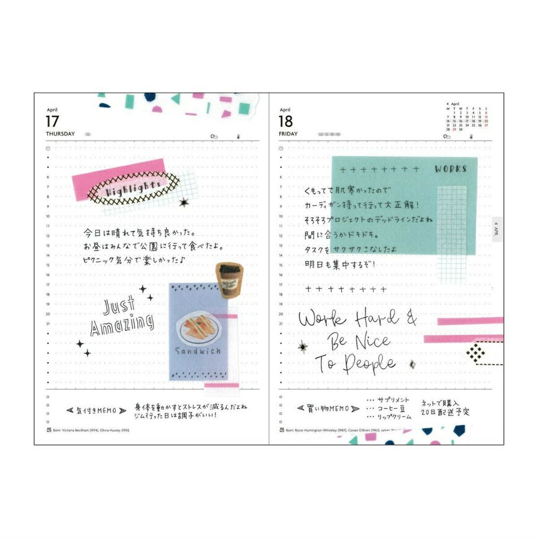 手帳大処分市☆30％OFF 2025年 手帳 マークス MARK'S エディット EDiT