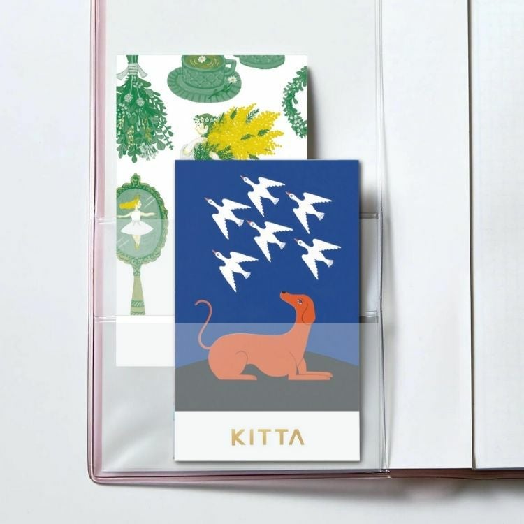 KITTA キッタ FLAKE フレーク シール [ 貼ってはがせる ] トレーシング