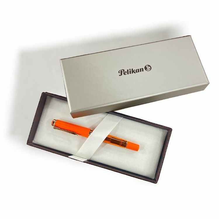 限定]ペリカン Pelikan クラシックM200 オレンジ デライト 万年筆 2024