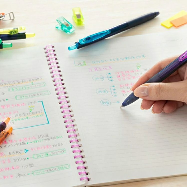 パイロット PILOT ゲルインキボールペン ジュース 05 極細 0.5mm 6色