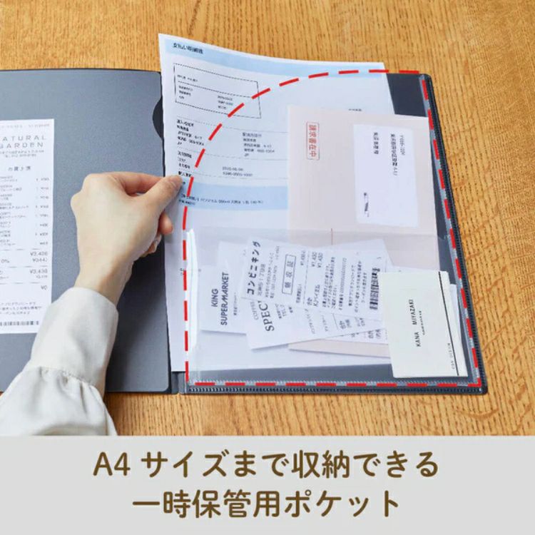 キングジム レシート 領収書 スキャンホルダー KING JIM おうち
