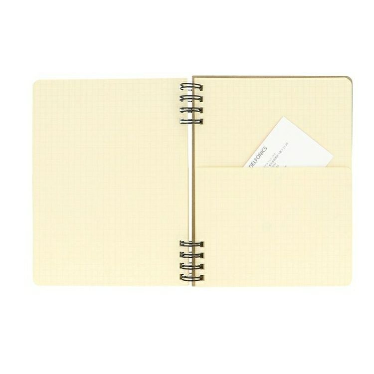 旅するロルバーン フレキシブルリフィル 方眼 ポケット A5サイズ