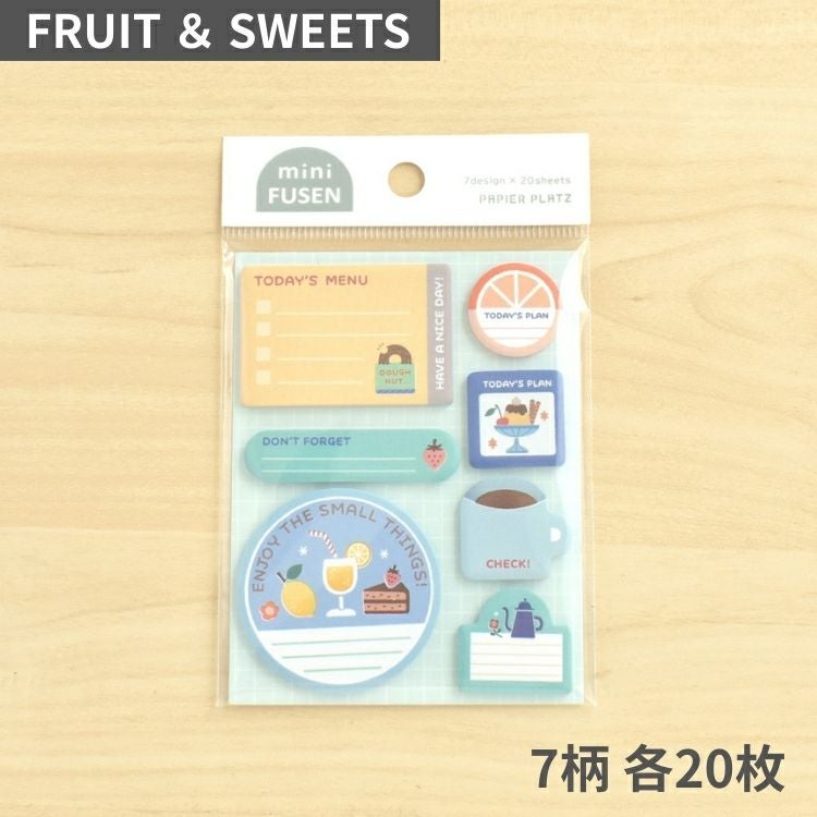 パピアプラッツ eric ミニ付箋 mini sticky note 手帳デコ メモ 通販