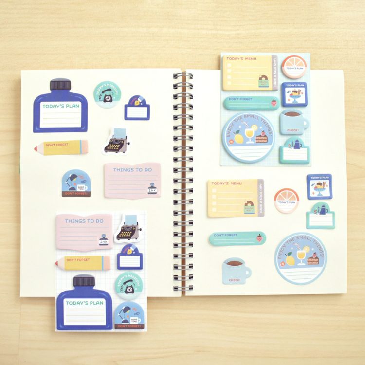 パピアプラッツ eric ミニ付箋 mini sticky note 手帳デコ メモ 通販