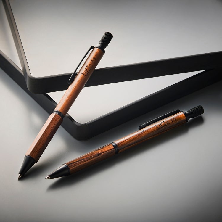 LIFT＋Wood シャープペンシル0.5 KITERA【名入れ 無料】 紀寺商事 木軸