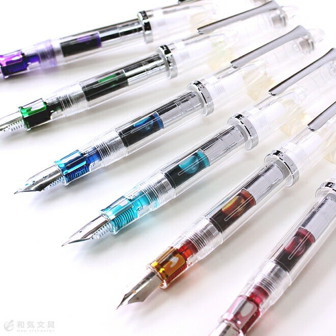 Sailor 透明万年筆 インクコンバーター付き 万年筆 エルバン ボトルインク セーラー SAILOR プロフィットJr.透明感