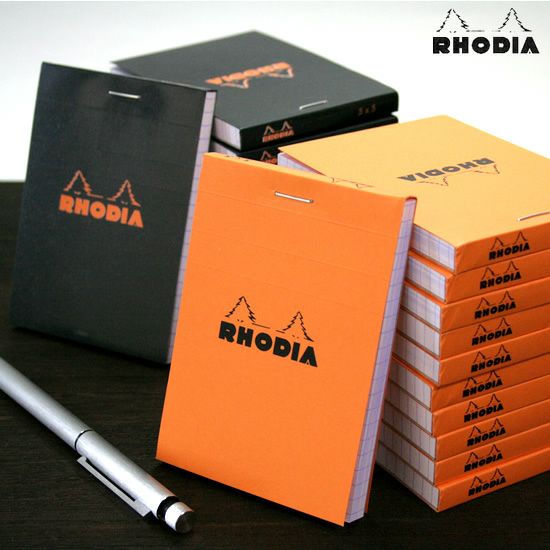 【纏め売】ロディアノートNo.11　オレンジ80冊セット+ロディアボールペン1本 000000176783-01.jpg?size=org&t