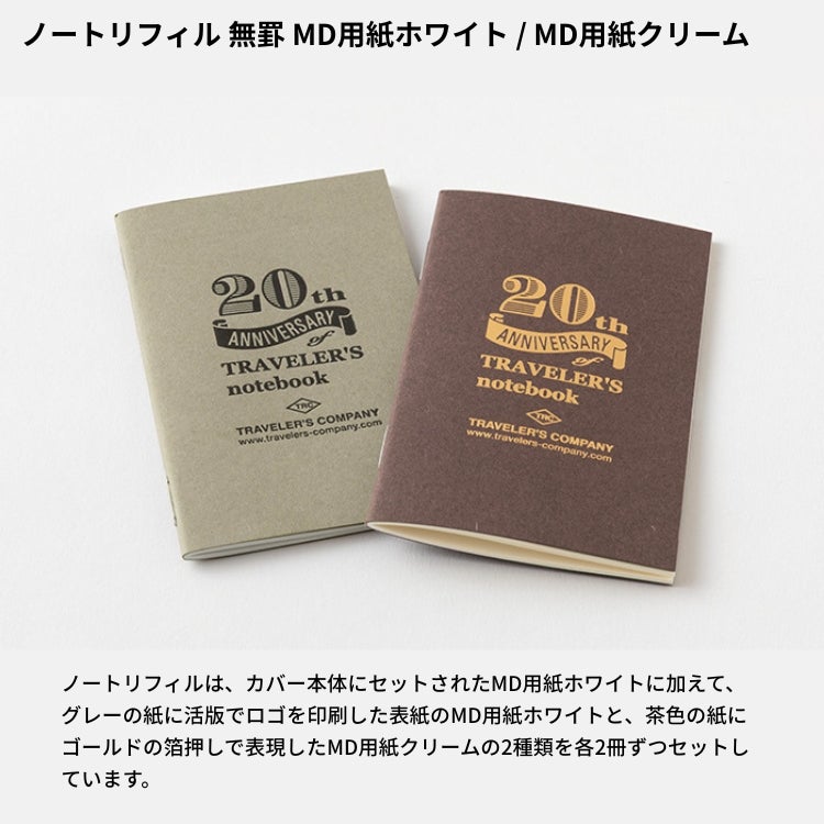 2026年 限定 トラベラーズノート カードサイズ 20周年セット
