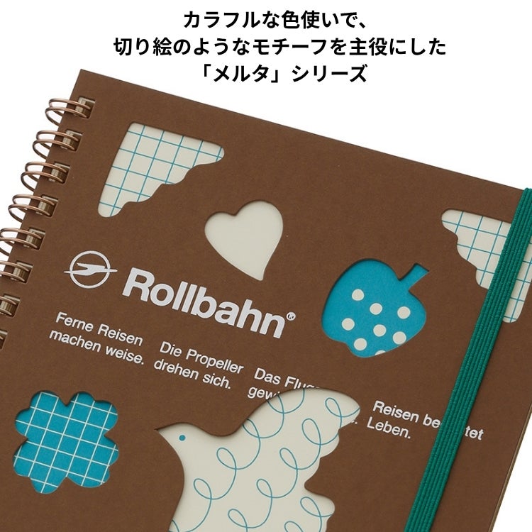 ロルバーン ポケット付きメモ メルタ L デルフォニックス rollbahn